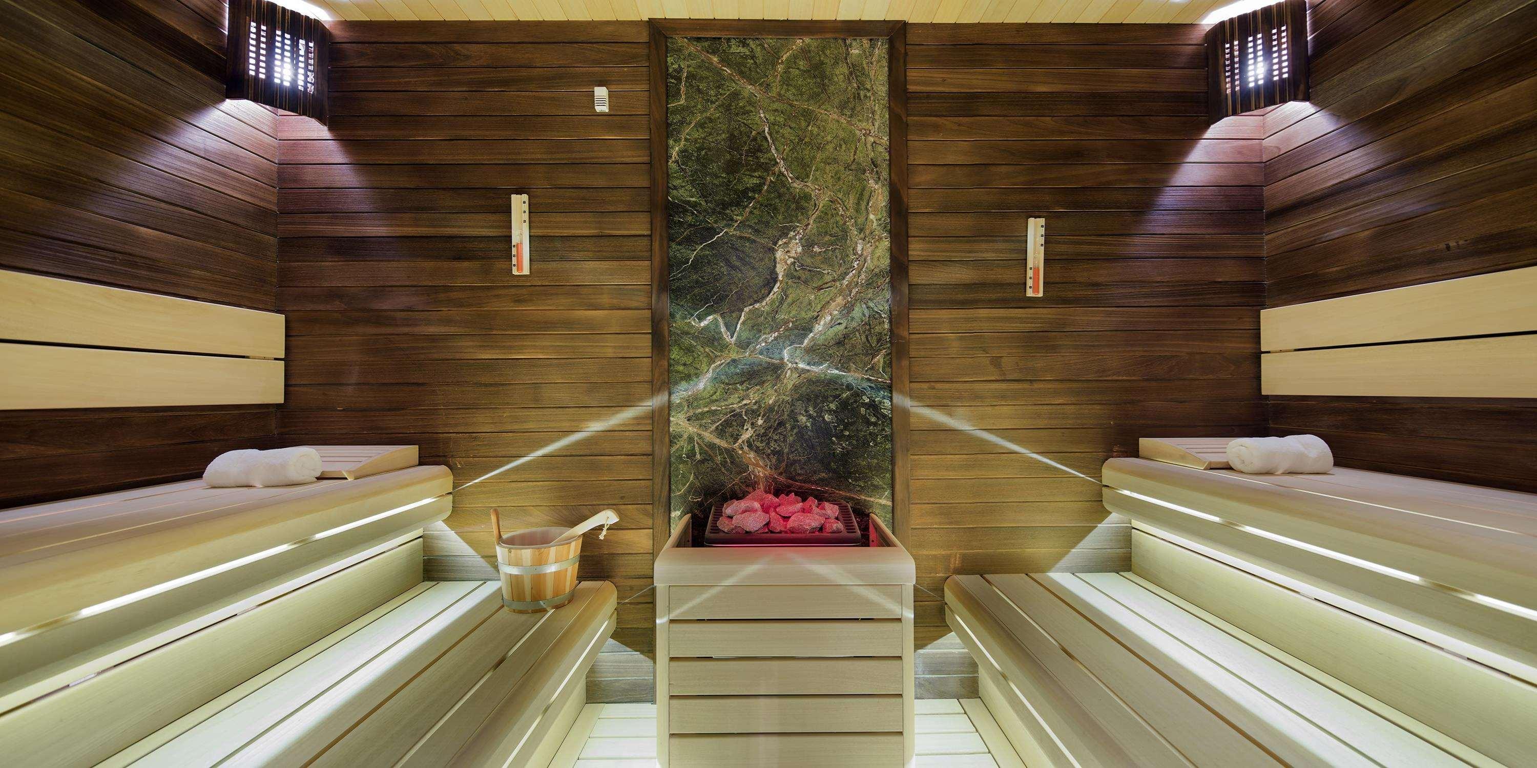 Doubletree By Hilton Istanbul - Piyalepasa Istambul Exterior foto A modern Finnish sauna